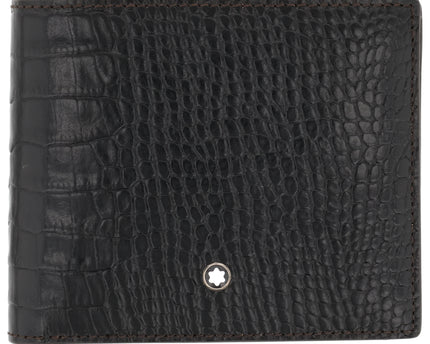 Montblanc Leather Goods Meisterstück Selection Geldbörse 10cc mit Münzfach Kroko