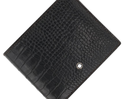 Montblanc Leather Goods Meisterstück Selection Geldbörse 10cc mit Münzfach Kroko