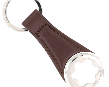 Montblanc Leather Goods Meisterstück Schlüsselanhänger Star Braun