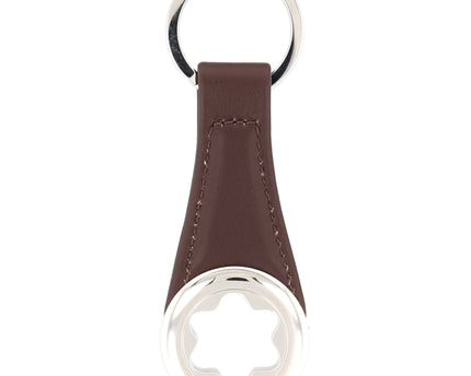 Montblanc Leather Goods Meisterstück Schlüsselanhänger Star Braun