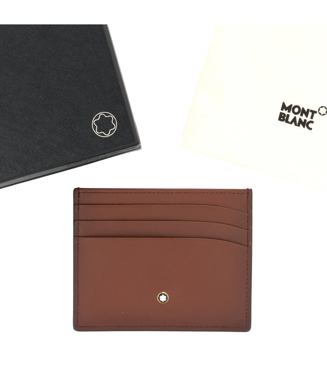Montblanc Meisterstück Sfumato Card Holder 6cc Braun