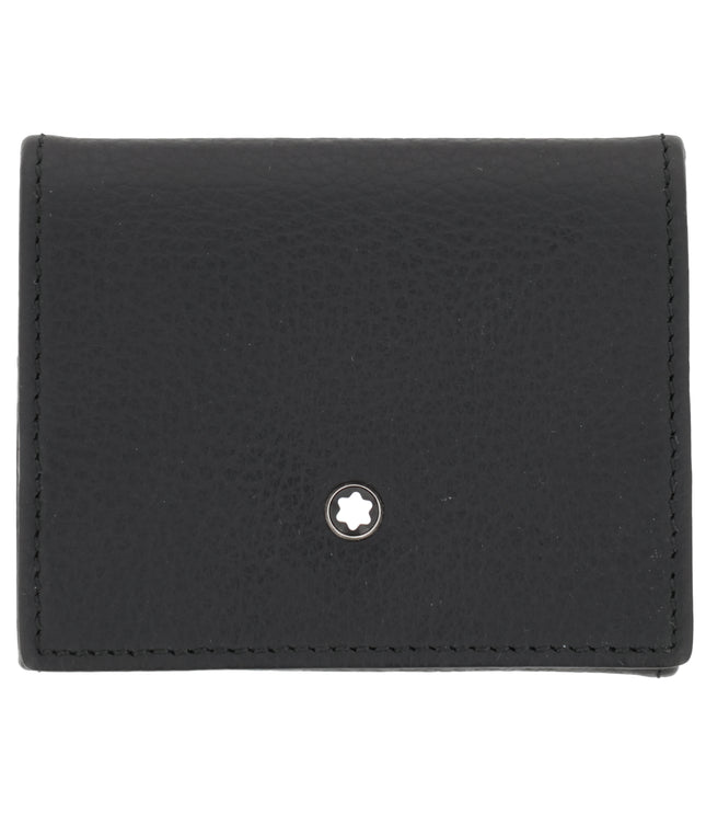 Montblanc Leather Goods Meisterstück Soft Grain Coin Case Schwarz