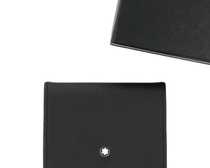 Montblanc Leather Goods Meisterstück Soft Grain Coin Case Schwarz
