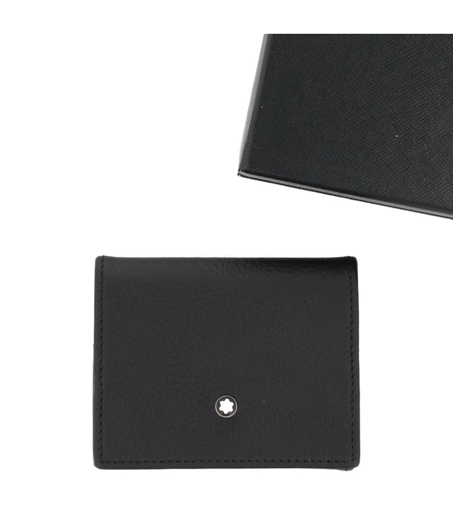 Montblanc Leather Goods Meisterstück Soft Grain Coin Case Schwarz