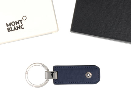 Montblanc Leather Goods 4810 Westside Schlüsselanhänger Blau