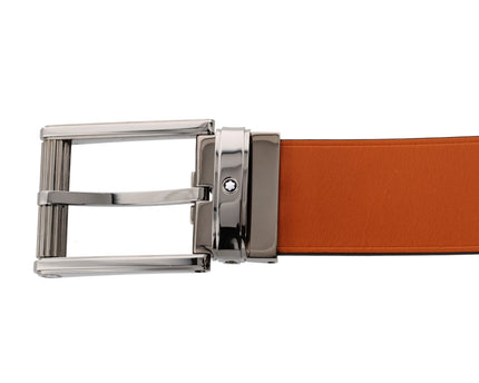 Montblanc Casual Line Wendbarer Ledergürtel 35mm Braun
