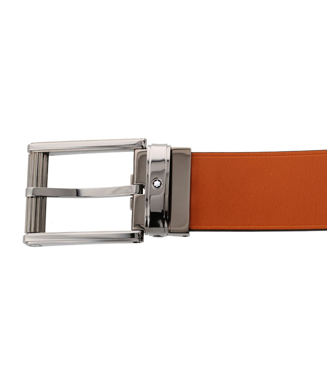 Montblanc Casual Line Wendbarer Ledergürtel 35mm Braun