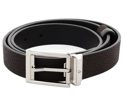 Montblanc Casual Line Wendbarer Veloursledergürtel 30mm Braun