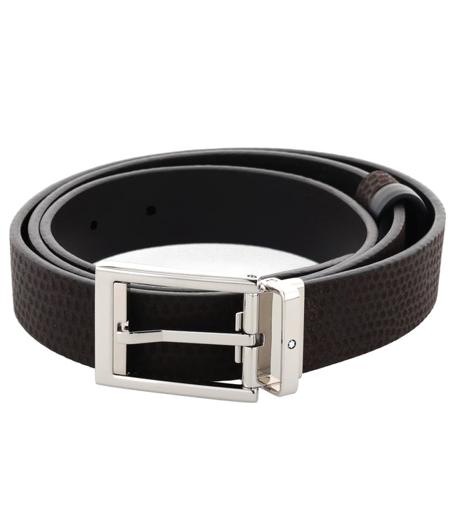 Montblanc Casual Line Wendbarer Veloursledergürtel 30mm Braun