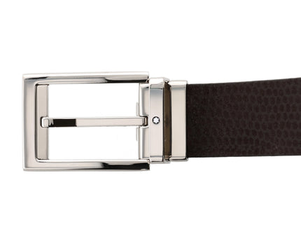 Montblanc Casual Line Wendbarer Veloursledergürtel 30mm Braun
