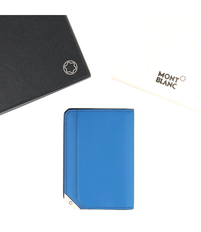 Montblanc Leather Goods Meisterstück Urban Business Card Holder 4cc Cobalt