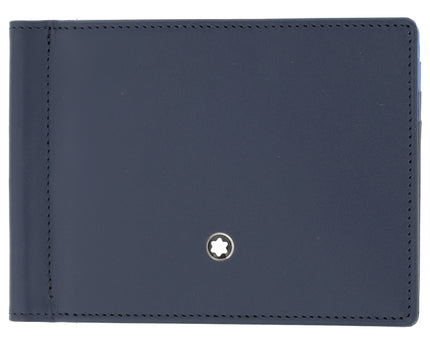 Montblanc Leather Goods Meisterstück Geldbörse mit Geldklammer Degrade Navy