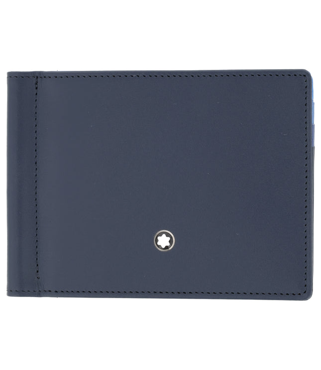 Montblanc Leather Goods Meisterstück Geldbörse mit Geldklammer Degrade Navy
