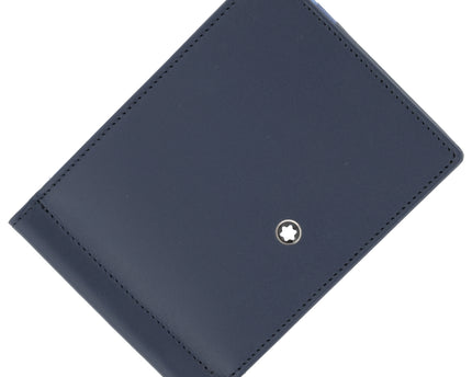Montblanc Leather Goods Meisterstück Geldbörse mit Geldklammer Degrade Navy