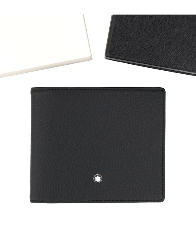 Montblanc Meisterstück Soft Grain Brieftasche 8cc Schwarz