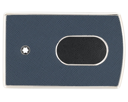 Montblanc Leather Goods Sartorial Hartschalen Visitenkartenetui Blau