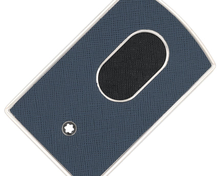 Montblanc Leather Goods Sartorial Hartschalen Visitenkartenetui Blau