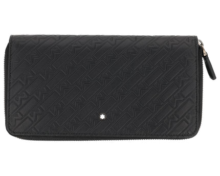Montblanc Leather Goods M_Gram 4810 Geldbörse 12cc Zip Around Schwarz