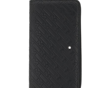 Montblanc Leather Goods M_Gram 4810 Geldbörse 12cc Zip Around Schwarz