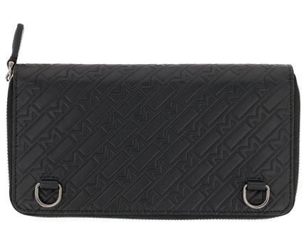 Montblanc Leather Goods M_Gram 4810 Geldbörse 12cc Zip Around Schwarz