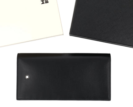 Montblanc Leather Goods Meisterstück Geldbörse 15cc Schwarz