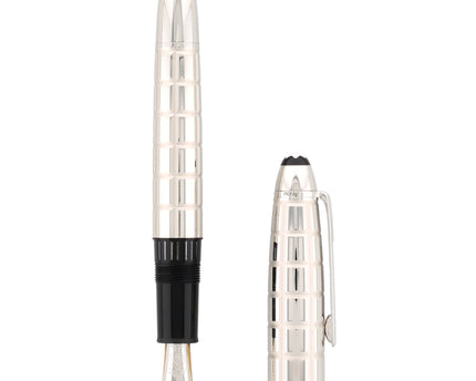 Montblanc Meisterstück Solitaire Platinum-Plated Facet Füller No.146 LeGrand