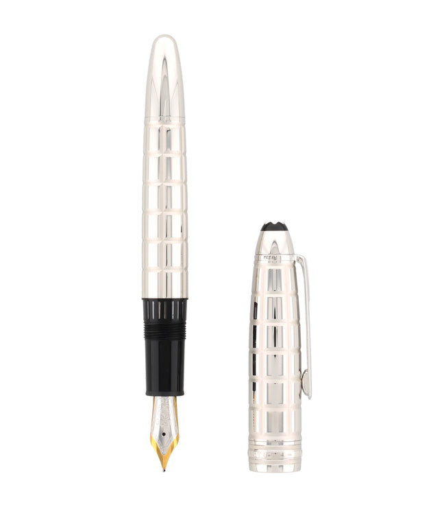 Montblanc Meisterstück Solitaire Platinum-Plated Facet Füller No.146 LeGrand