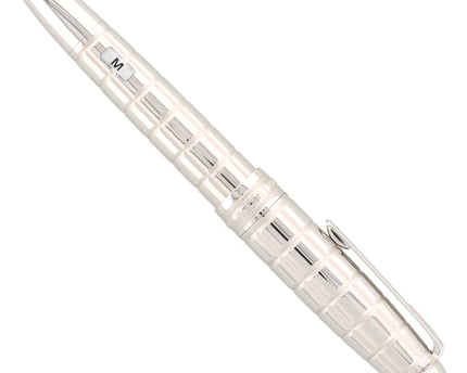 Montblanc Meisterstück Solitaire Platinum-Plated Facet Füller No.146 LeGrand