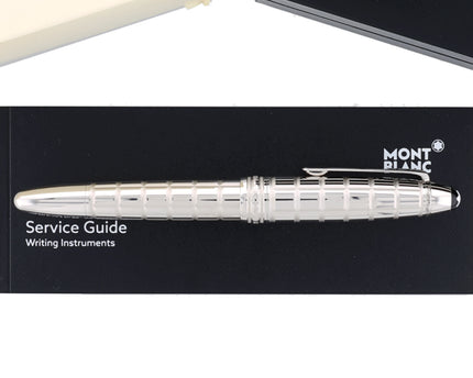 Montblanc Meisterstück Solitaire Platinum-Plated Facet Füller No.146 LeGrand