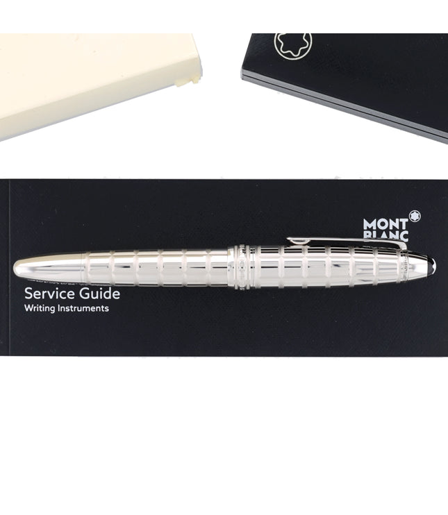Montblanc Meisterstück Solitaire Platinum-Plated Facet Füller No.146 LeGrand