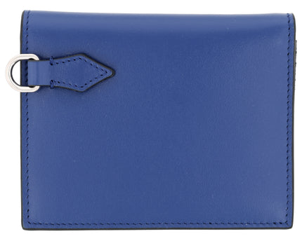 Montblanc Leather Goods Meisterstück Compact Geldbörse 6cc Schwarz/Blau