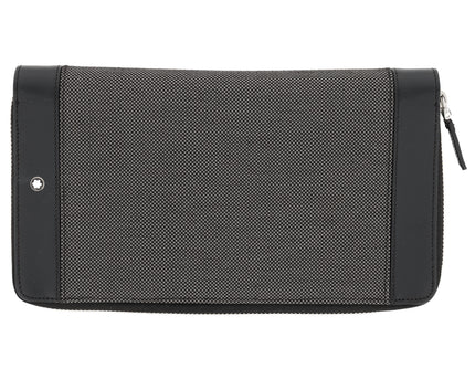 Montblanc Leather Goods Meisterstück Canvas Travel Wallet 14cc Zip Around