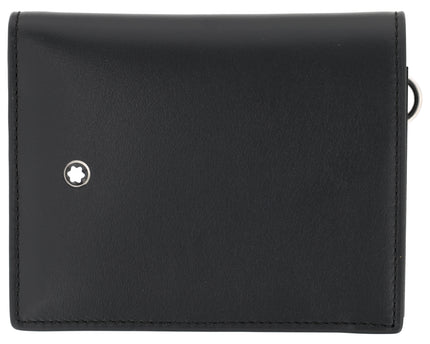 Montblanc Leather Goods Meisterstück Compact Geldbörse 6cc Schwarz
