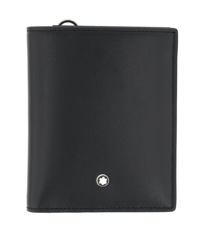 Montblanc Leather Goods Meisterstück Compact Geldbörse 6cc Schwarz