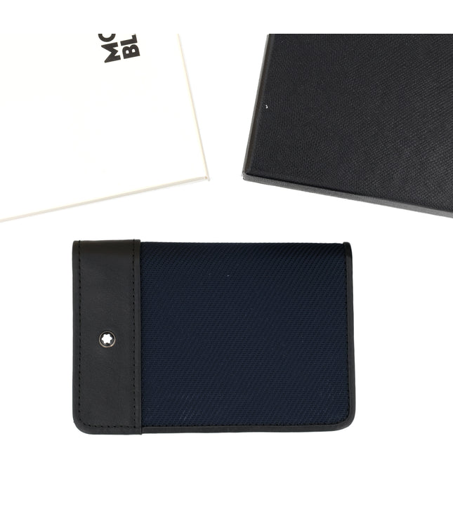 Montblanc Leather Goods Nightflight Card Holder Blau