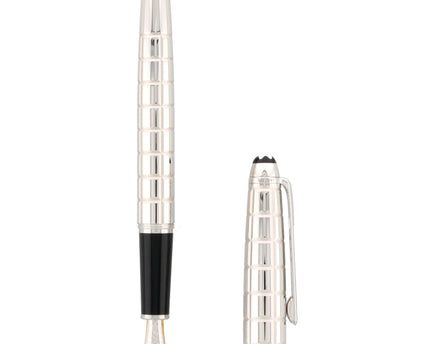 Montblanc Meisterstück Solitaire Platinum-Plated Facet Füller No.145 Classique