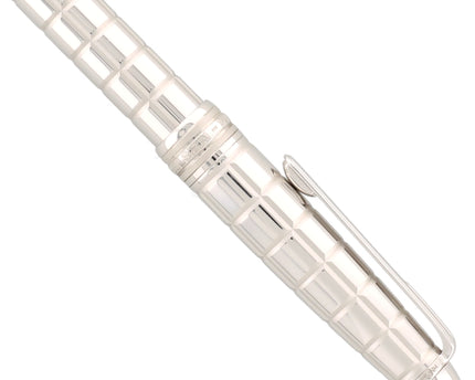 Montblanc Meisterstück Solitaire Platinum-Plated Facet Füller No.145 Classique