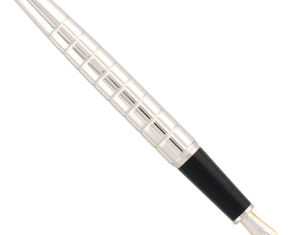 Montblanc Meisterstück Solitaire Platinum-Plated Facet Füller No.145 Classique