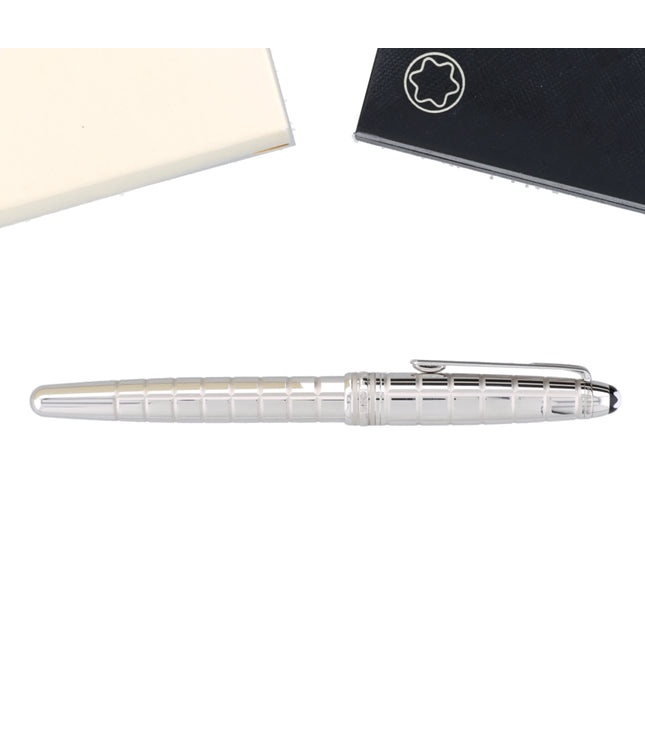 Montblanc Meisterstück Solitaire Platinum-Plated Facet Füller No.145 Classique