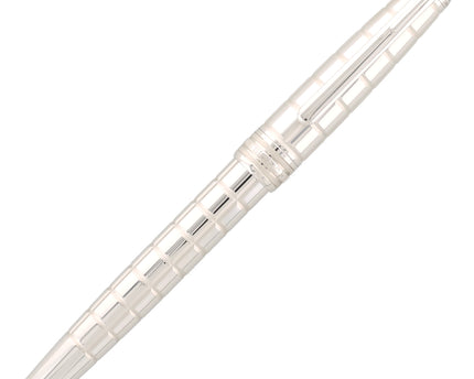 Montblanc Meisterstück Solitaire Platinum-Plated Facet Füller No.145 Classique
