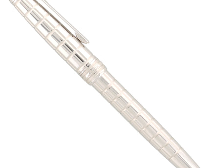 Montblanc Meisterstück Solitaire Platinum-Plated Facet Füller No.145 Classique