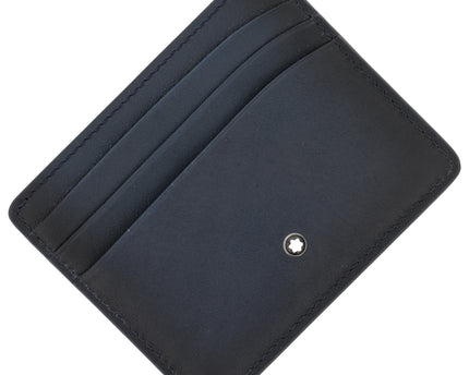 Montblanc Leather Goods Meisterstück Sfumato Card Holder 6cc Navy