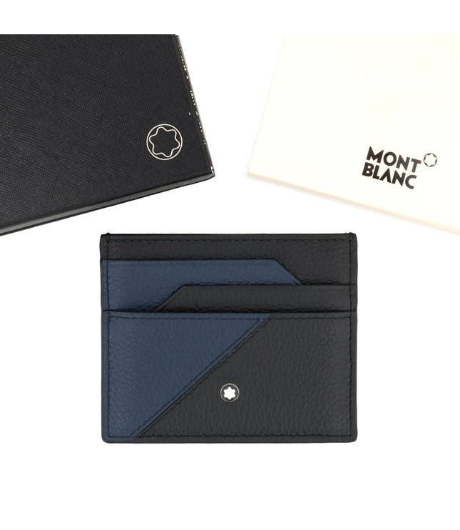 Montblanc Leather Goods Meisterstück Soft Grain Geometry Card Holder 6cc