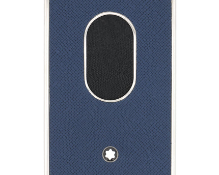 Montblanc Leather Goods Sartorial Hartschalen Visitenkartenetui Indigo