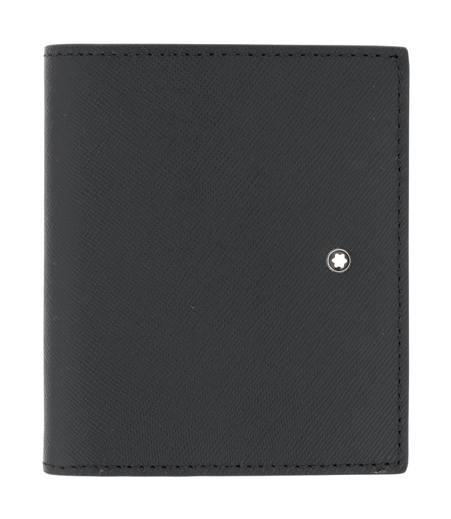 Montblanc Leather Goods Sartorial Geldbörse 3cc mit Münzfach Schwarz