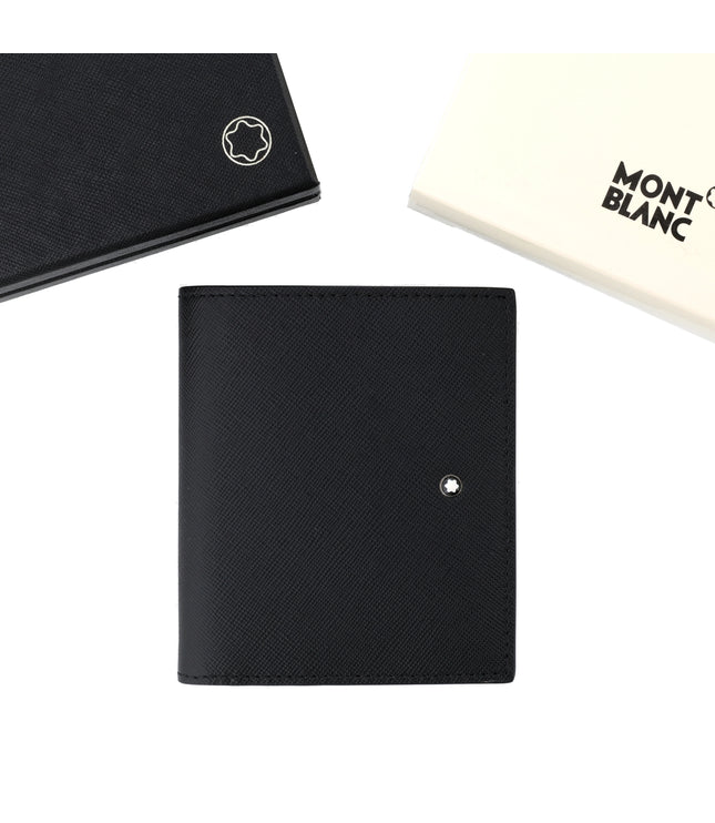 Montblanc Leather Goods Sartorial Geldbörse 3cc mit Münzfach Schwarz
