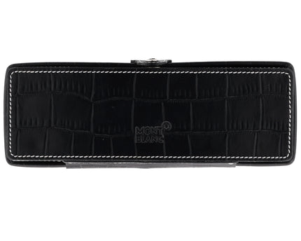 Montblanc Meisterstück Artisan 1er Lederetui Schwarz