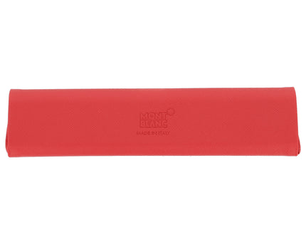 Montblanc Leather Sartorial 1er Lederetui Faltbar Rot