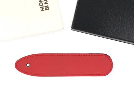 Montblanc Leather Goods Sartorial 1er Pen Sleeve Rot