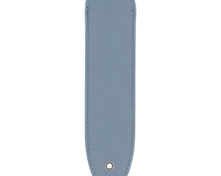 Montblanc Leather Goods Sartorial 1er Pen Sleeve Denim Blue